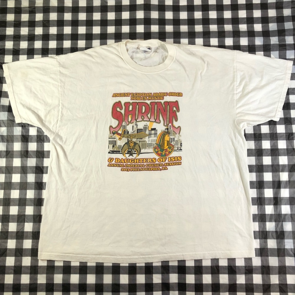 Shrine & Daughter Of Isis 2003 Shriners T shirt